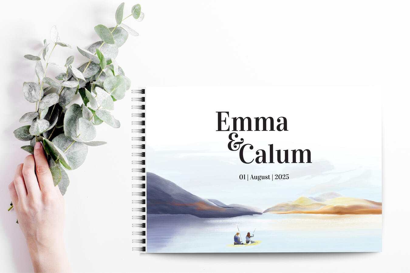 Watercolour Guest Book